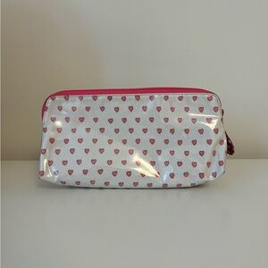 Roller Rabbit - Heart Print - Makeup Bag - Small size - Pink !! 💝
